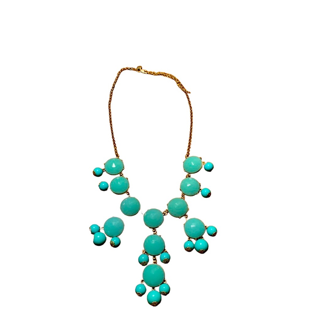 J Crew Costume Turquoise Necklace